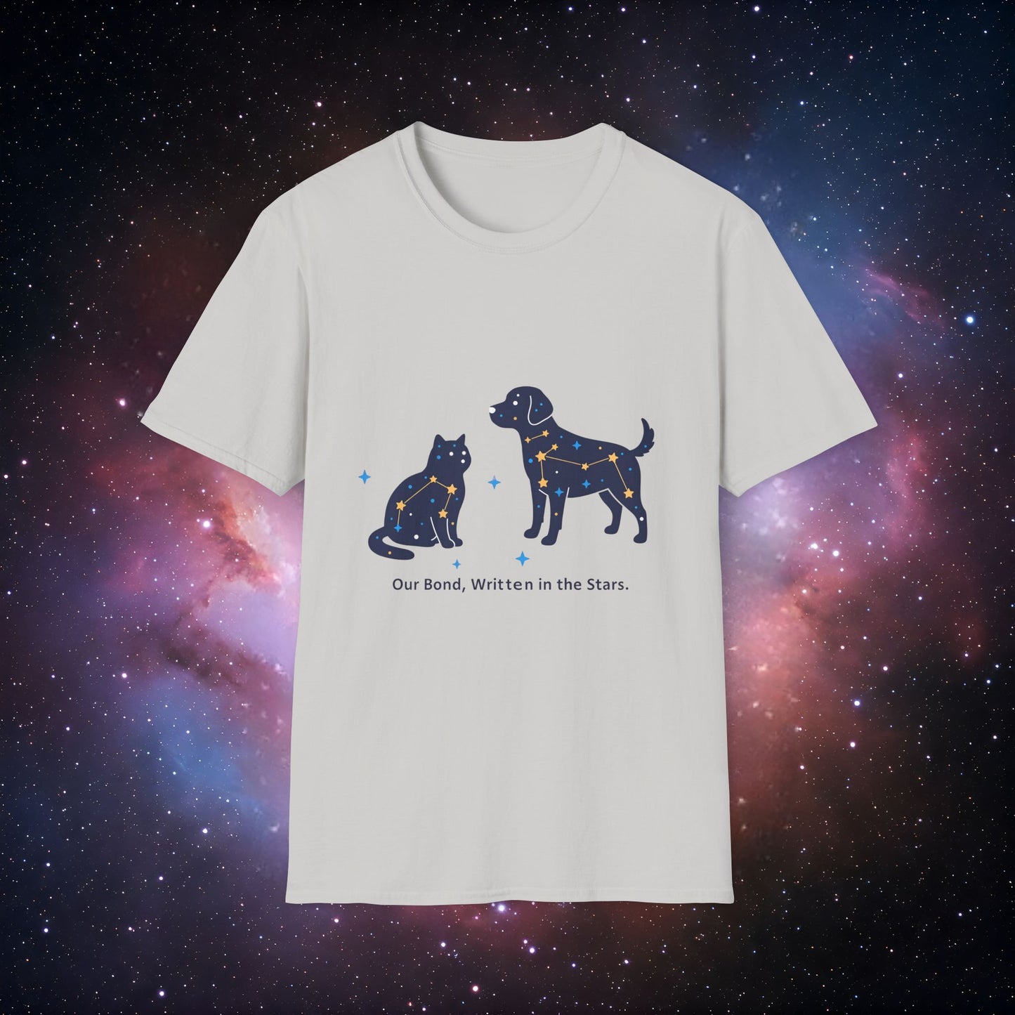 Our Bond, Written in the Stars 1 - Cosmic Pet Lovers T-Shirt