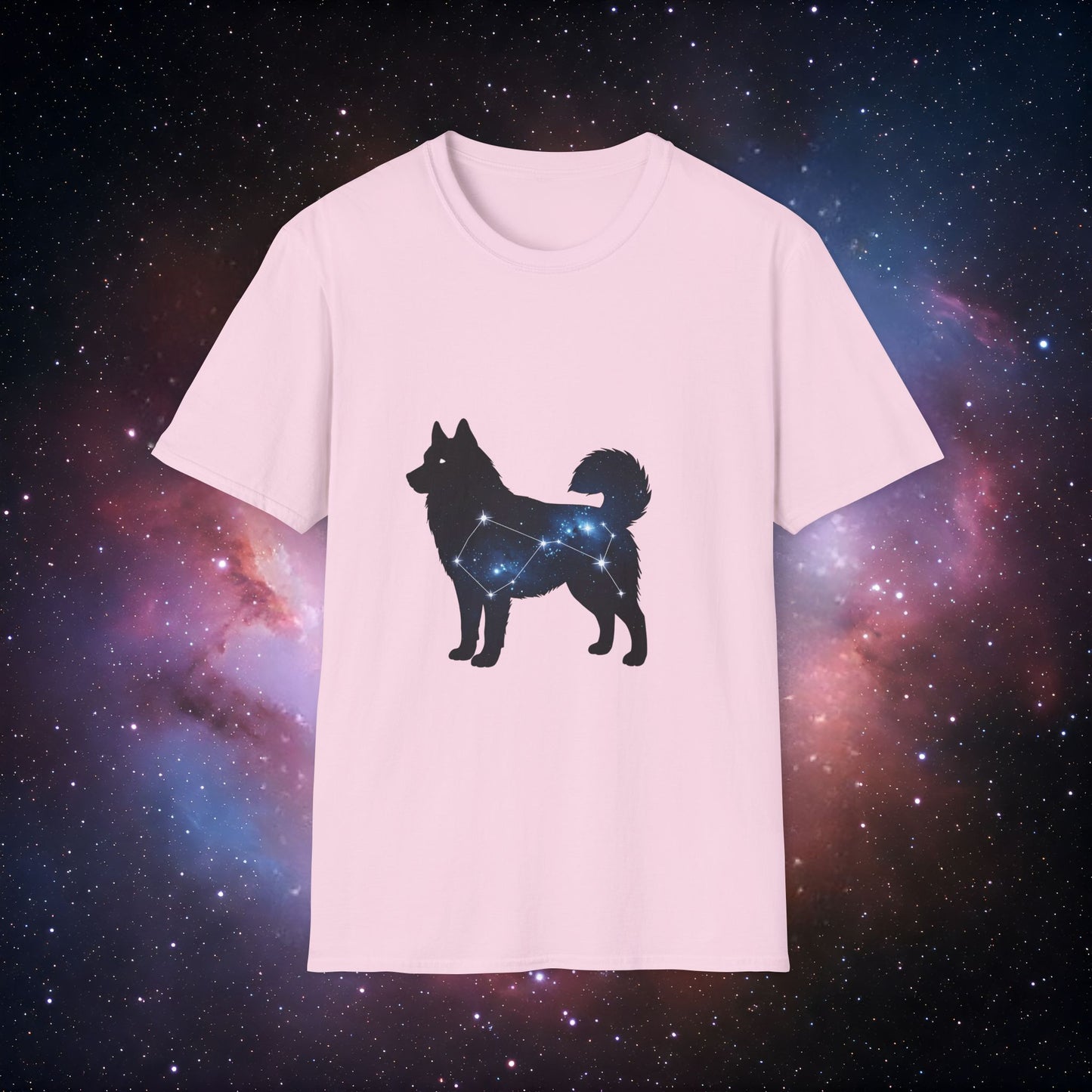 Constellation Dog 5 Unisex T-Shirt – Galaxy Dog Design