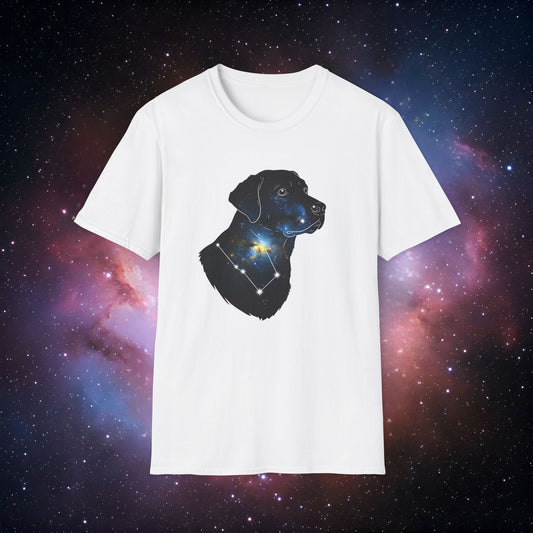 Constellation Dog 4 T-Shirt - Unisex Softstyle Tee for Dog Lovers