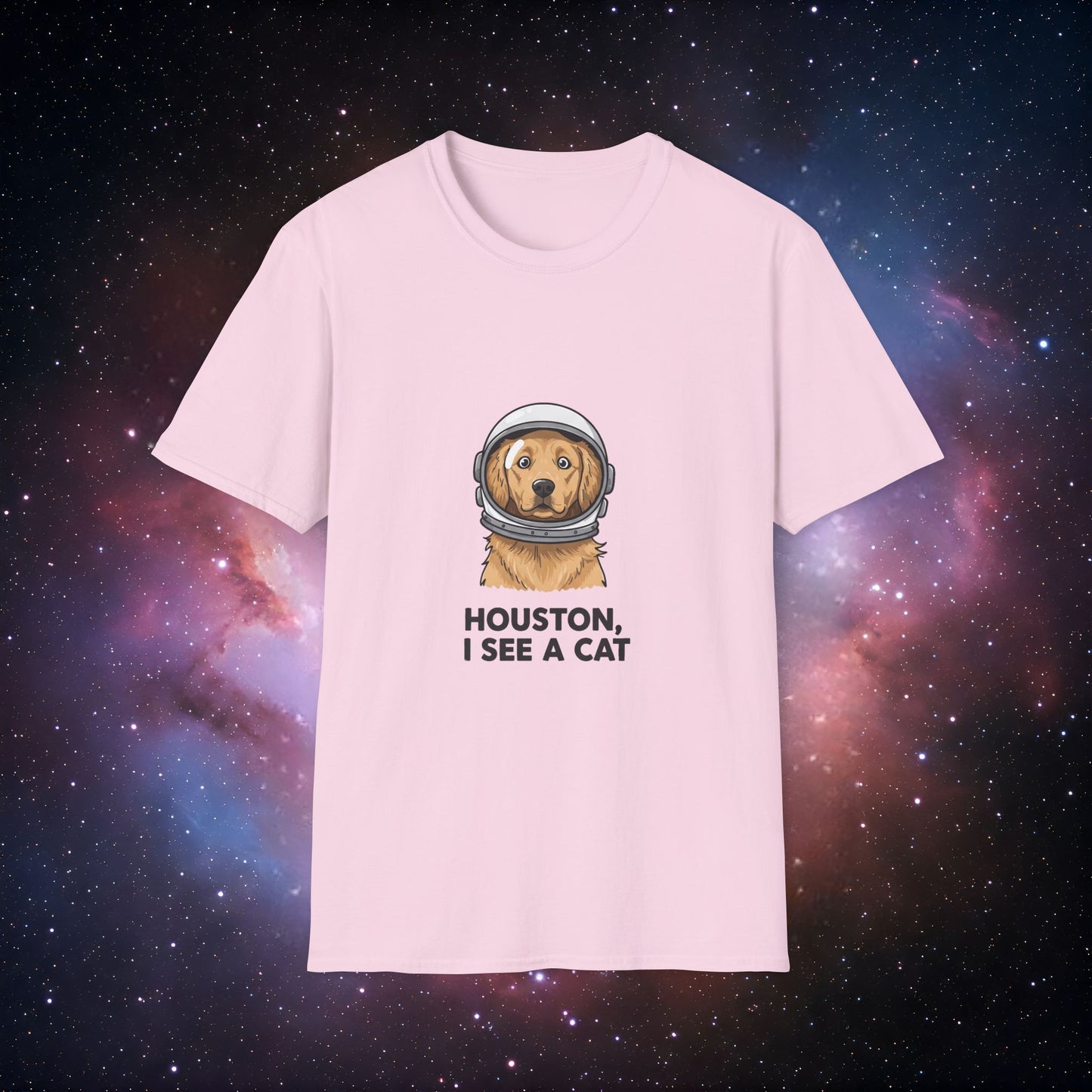 Houston I See A Cat T-Shirt 5 - Astronaut Dog T-Shirt